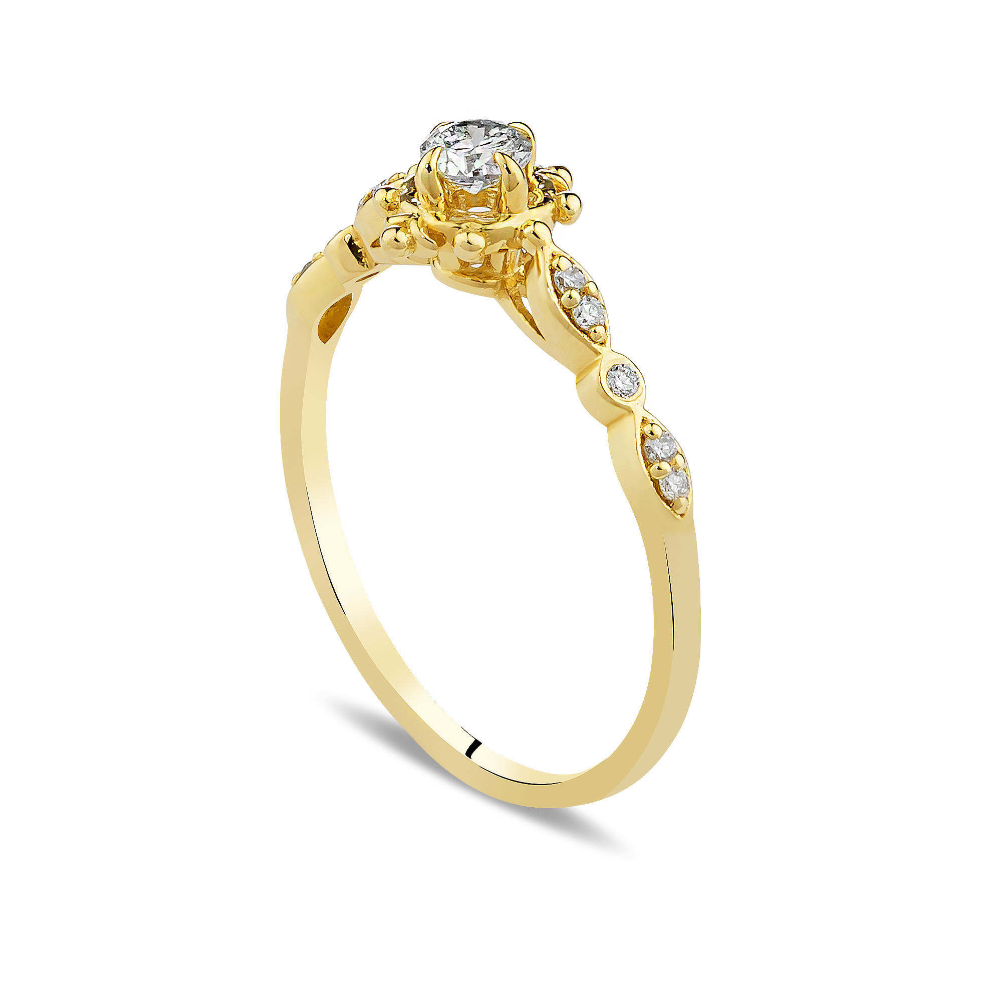 0,23 Karat Vintage Pırlanta Yüzük